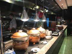 自助取餐区-上海锦江汤臣洲际大酒店壹阶层