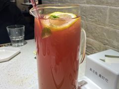 星空柠桔冰冰茶-鱼酷活鱼烤鱼(北美店)