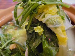白灼番薯叶-陈鹏鹏潮汕菜(欢乐海岸 海边景观店)