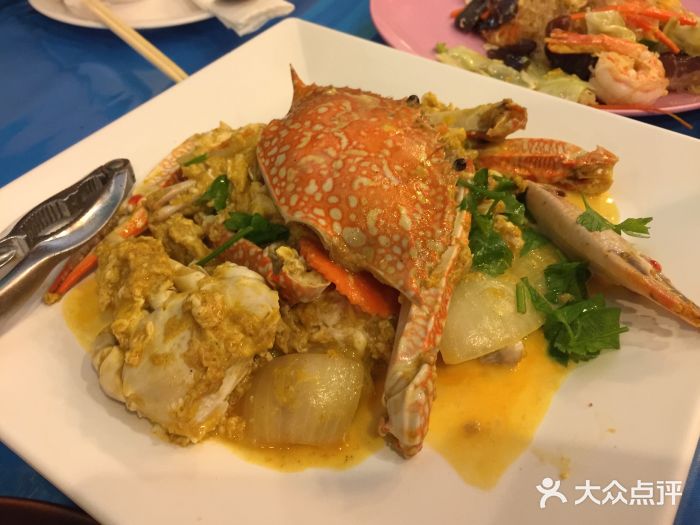 柴泰餐厅咖喱蟹图片