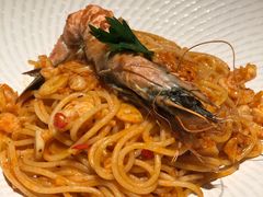香辣蒜香大虾意面-阿妮叶李(光谷世界城店)