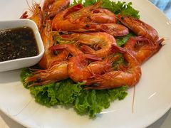 白灼大草虾-骏莱海鲜鱼港(五角场店)