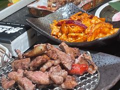 香辣牛板筋-炭虎烤肉(桂林路店)