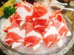 雪花牛肉-捞王猪肚鸡火锅(财富中心店)