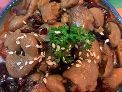香辣馋嘴蚕豆-蘑菇私房菜小馆(杨家坪西城天街店)