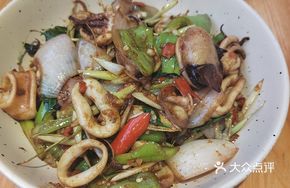 Street Stir-Fried Squid
