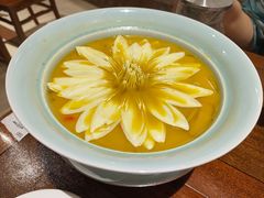 金瓜松茸野菌汤-福慧慈缘素食餐厅(王府井店)