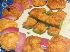 酿尖椒拼墨鱼饼-粤·向群饭店(麓景路店)