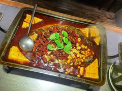 -探鱼·鲜青椒爽麻烤鱼(东城万达广场店)