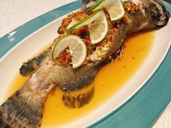 冻柠烧汁蒸笋壳鱼-新加坡珍宝海鲜JUMBO Seafood(西安skp店)