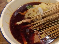 -拈签一笑黄牛肉辣卤串串