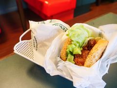 中式炸鸡汉堡-幸运小丑汉堡(Bay Area本店)