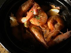 橄榄油虾仁-羽深肉铺 Steak & Wine