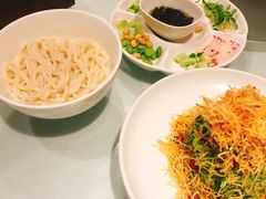 巧拌豆苗-四季民福烤鸭店(王府井灯市口店)