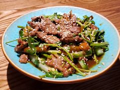 秘制香醋拌牛肉-金苑酒家·客家菜·广东老字号(万象店)