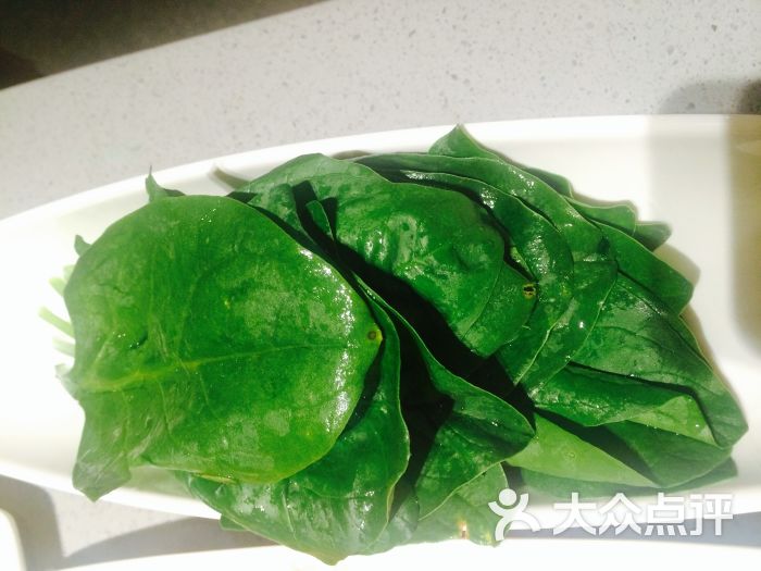 海底捞火锅(118广场店)菠菜图片 - 第3张