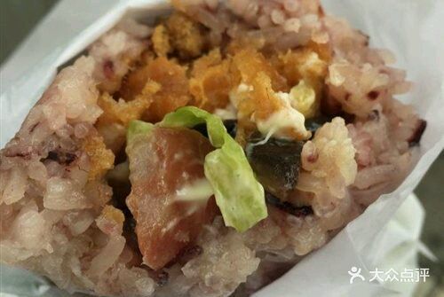 过路人台湾饭团(积玉桥店)海苔鸡排饭团图片