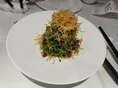 巧拌豆苗-四季民福烤鸭店(王府井灯市口店)