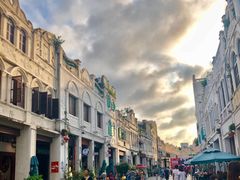 -海口骑楼小吃街