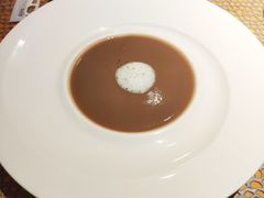 奶油蘑菇汤-香樟花园法式铁板烧(恒隆广场店)