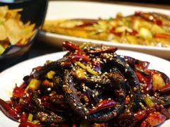 干煸盘鳝-房陵农家(东亭店)