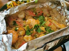 锡纸海鲜金针菇-大壮家原味烤肉(兴华北街店)