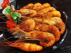 冰镇醉沼虾-乔街深夜食堂·台州菜·高压锅生蚝(杭州总店)