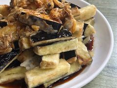 蛤蜊肉拌茄子-华春餐馆(鱼山路店)