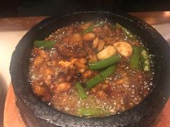 石锅杭椒牛蛙-桂满陇-西湖船宴(西单大悦城店)