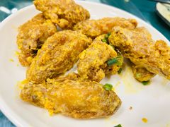 咸蛋黄鸡翅-谢记上海大排档(长寿路店)