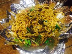 察哈尔铁板牛肉炒粉-蒙亨·手把肉·蒙古包文化主题餐厅(天恒广场店)