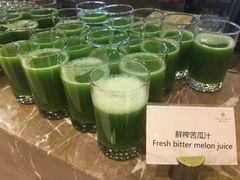 鲜榨苦瓜汁-景湖轩全日制餐厅·南湖名都