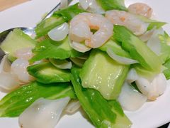 凉瓜百合虾仁-福来齐·鲁菜海鲜·渔家菜(朝阳街分店)