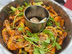 -秋波里爆蛋豆腐虾·清真(开元万达店)