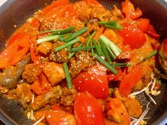 -贵州辣子鸡番茄鸡