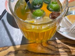 柠檬冰橘茶-探鱼·鲜青椒爽麻烤鱼(番禺万达店)