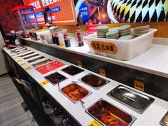 自助调料区-超级鲜•胡毛肚火锅(扬帆店)