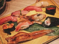 寿司什锦拼盘-梅丘·寿司の美登利(银座店)