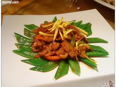 甜豆嫩牛柳-商都酒店( 北京南站店)