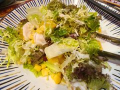 蜜桃大虾沙拉-龙记·香港茶餐厅(海上世界店)