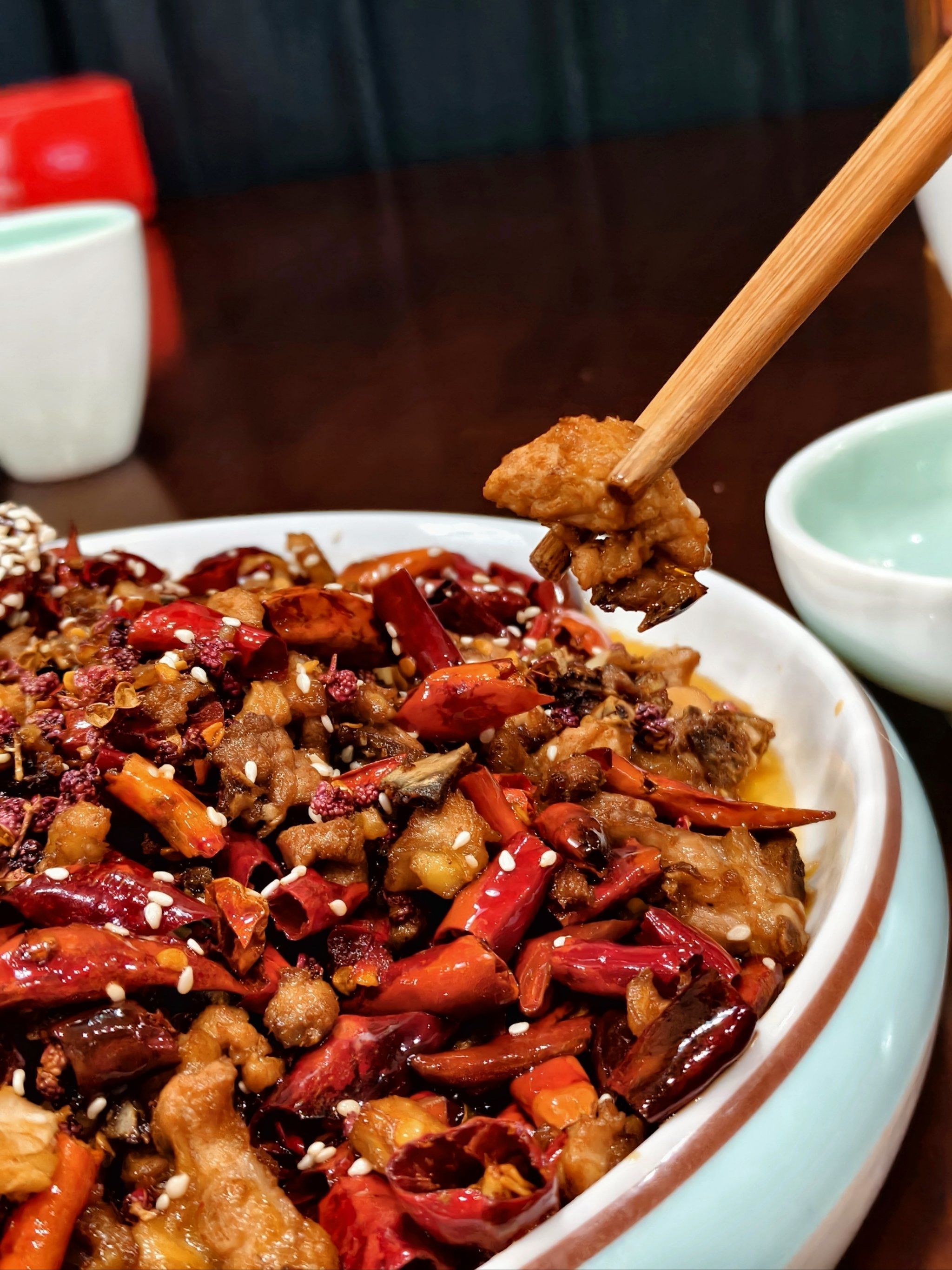 十八梯|鲜香麻辣!辣子鸡🌶️