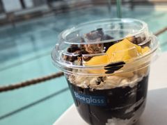 黑芝麻椰芒胶原爆珠酸奶-Blueglass酸奶(上生新所店)