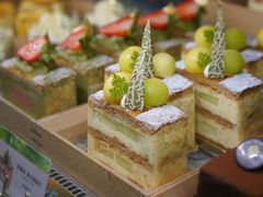 双重蜜瓜拿破仑-KNOTKNOT珞珞·日式甜品(K11店)