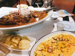 大鱼泡饼-沽上民肴·海鲜锅贴·天津菜(福州道鸿正家园店)