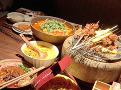 -拾光与烟火丨炭火串烧·自贡小活鲜(西村大院店)