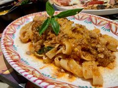 鸡蛋宽面配意式传统肉酱-Mammamia意大利餐厅(古北店)