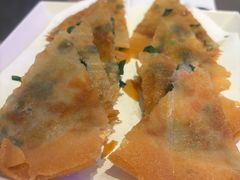 招牌韭菜鲜虾薄饼-桂满陇·杭州饭店(清河万象店)
