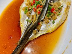 老坛冬菜蒸黄鱼-老广酒楼(樱花店)