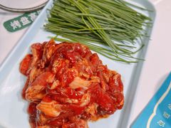 沙葱羊肉-佟爷·老北京炙子烤肉(长寿路店)