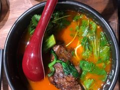 香草番茄汤.猪软骨面-和府捞面(东直门银座店)